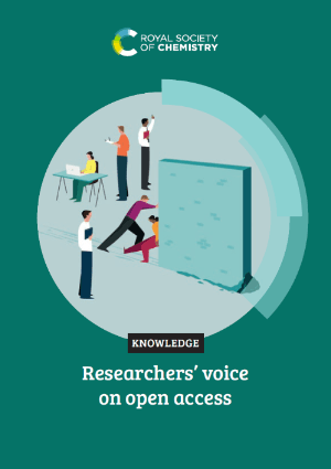Researchers’ voice on open access cover